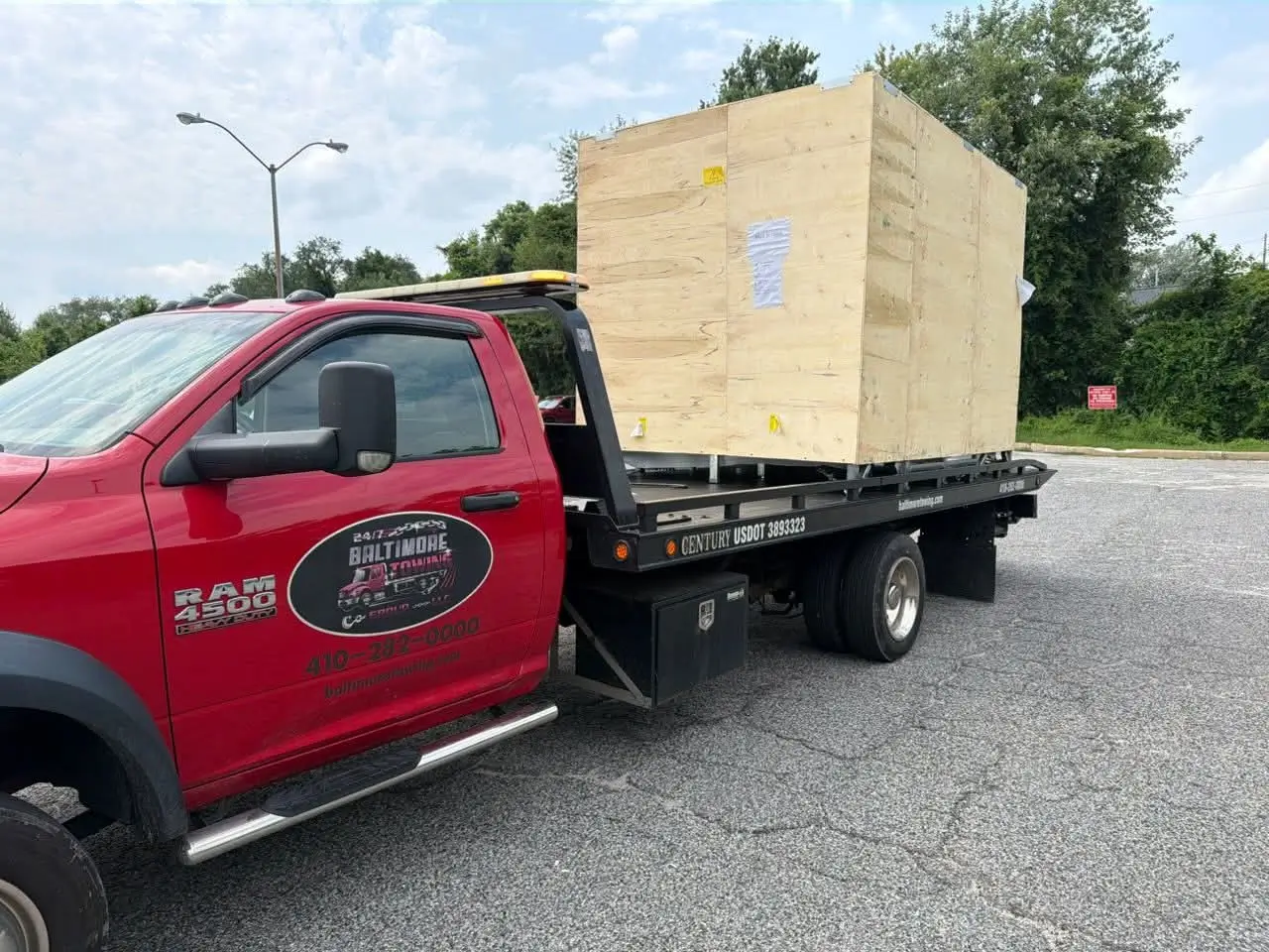 Oversized Shipping Crate